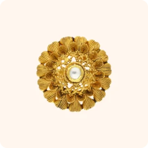 Antique Blossom Gold Ring
