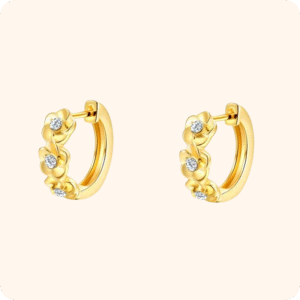 Blossom Hoop Earrings