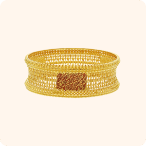 Classic Enamel Gold Kada