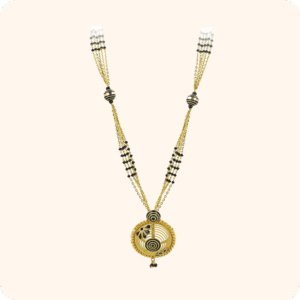 Enamel Gold Mangalsutra