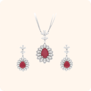 Diamond Floret Pendant 