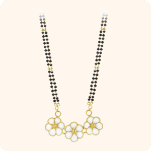 Flower Gold Mangalsutra