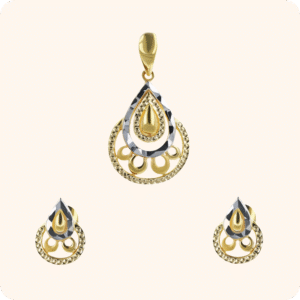 Golden Drop Pendant
