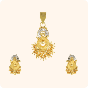 Infinity Glow Gold Pendant
