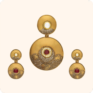 Kundan & Gold Pendant