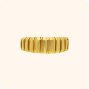 Linear Edge Gold Ring