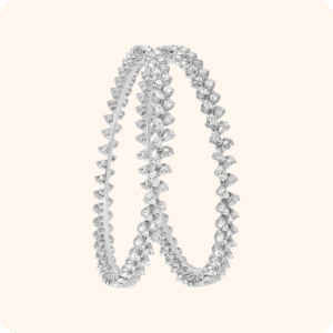 Pear Diamond Bangle