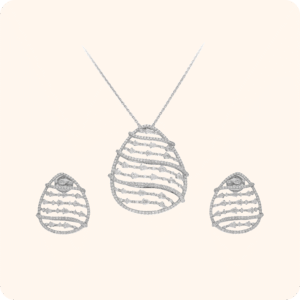 Zigzag Diamond Pendant