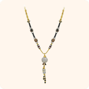 Zircon Gold Mangalsutra