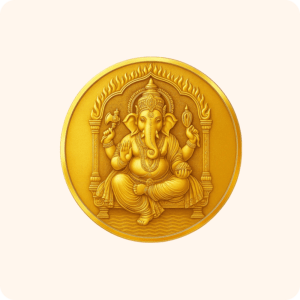 20gm Ganesh Gold Coin