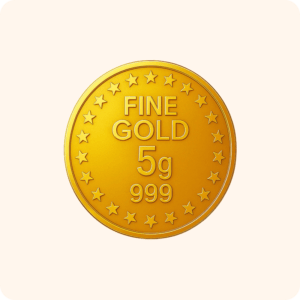 5gm Fine Gold Coin