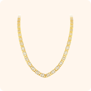 Box Interlinked Gold Chain