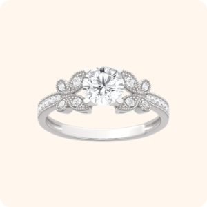 Celesté Platinum Ring