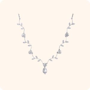 Leaf Silver Necklace
