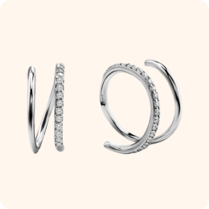 Silver Serene Spiral