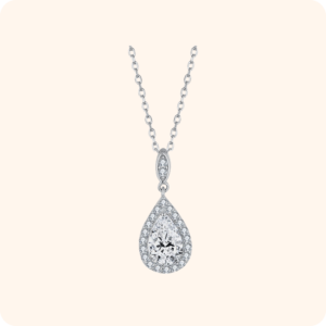 Silver Tear Drop Pendant